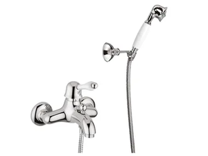 HARMONY - HARMONY CRYSTAL - 9501 - Wall-mounted bathtub mixer with hand shower _ Rubinetteria Giulini